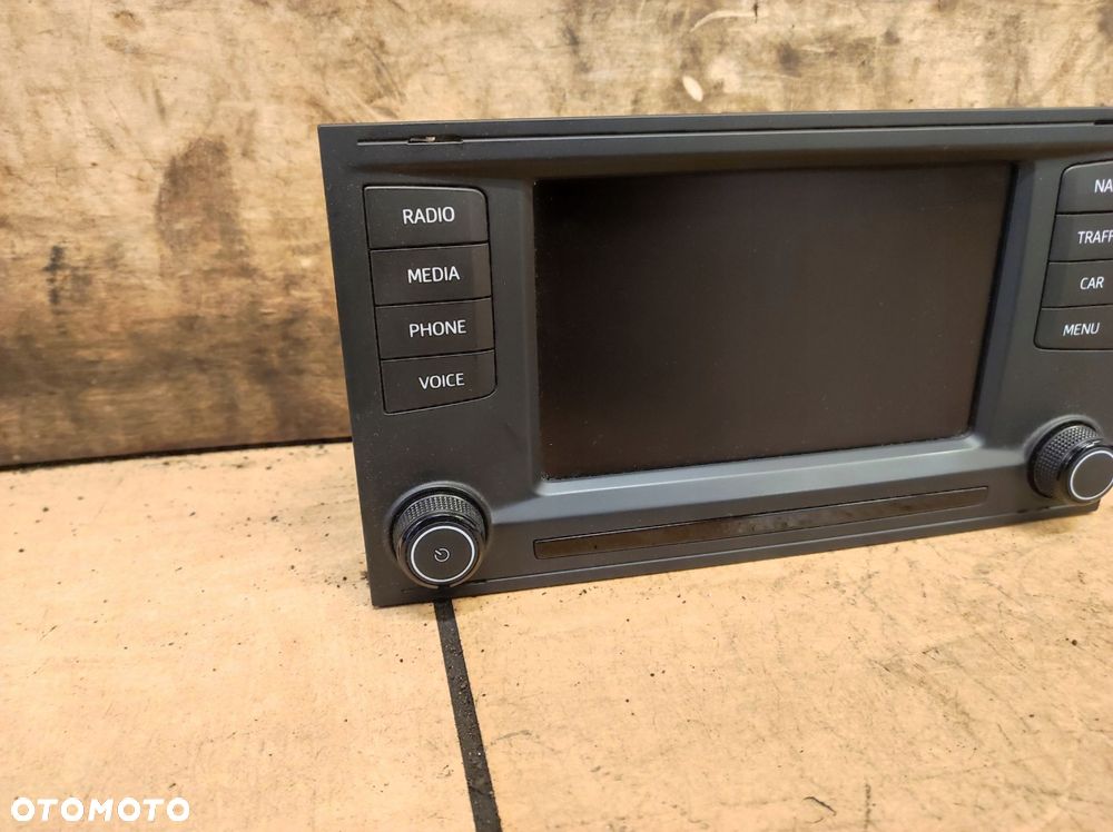 ekran wyświetlacz radia nawigacji leon iii 3 5f cupra - 2