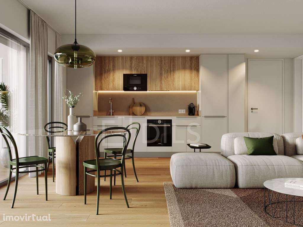 Apartamento T4 com varanda em novo empreendimento em Loures - Grande imagem: 2/47