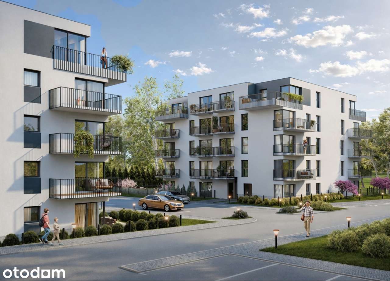 2-pokojowe mieszkanie 37m2 + balkon