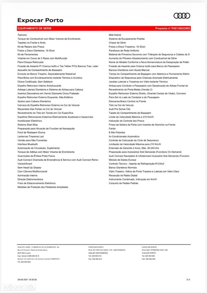 Audi A4 Avant 30 TDI Advanced S tronic - 5