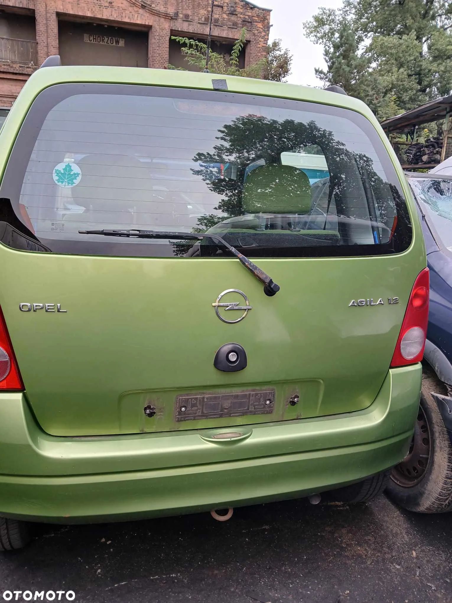 Opel Agila Klapa bagażnika - 1