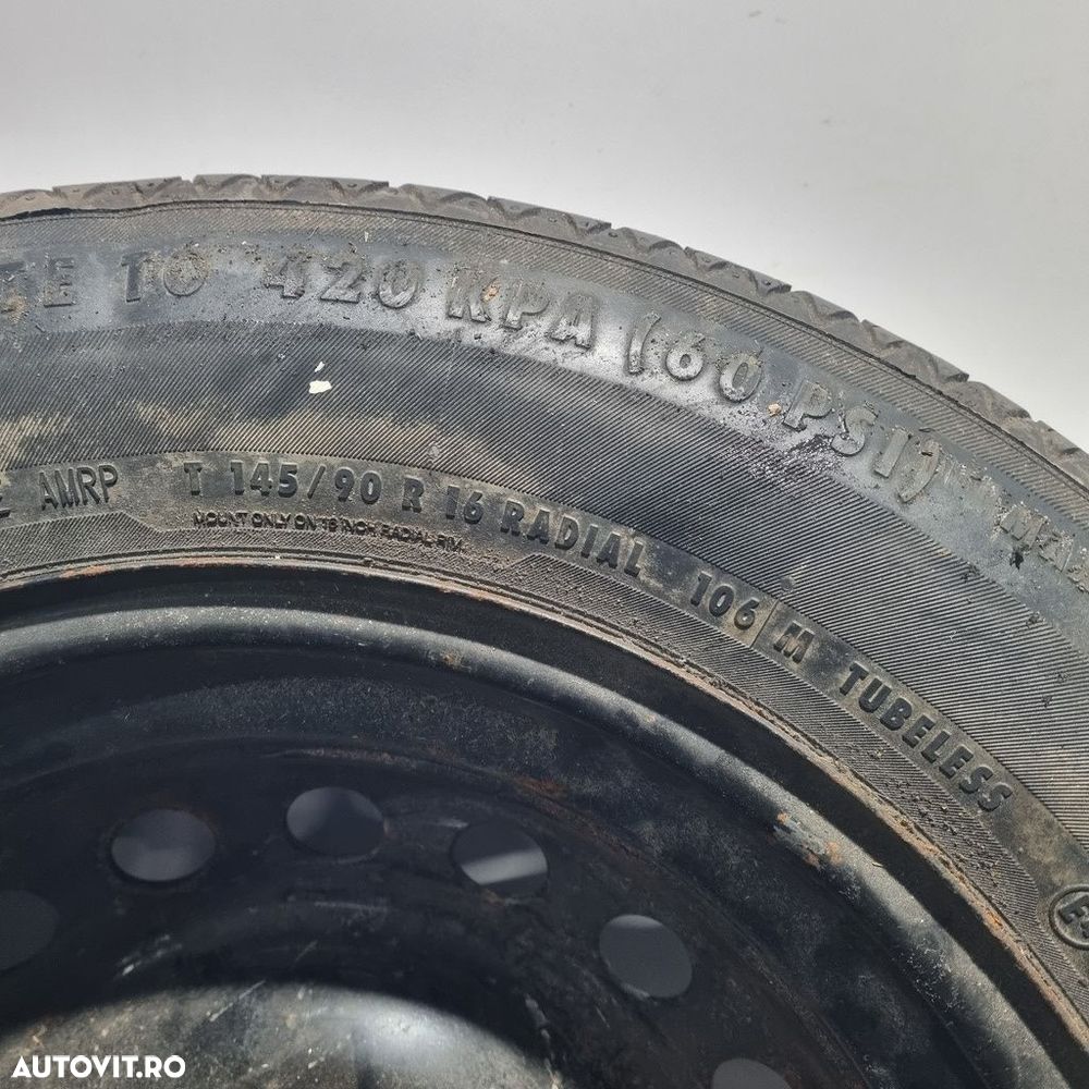 Roata rezerva Nissan Qashqai 2008 - 2010 SUV (1447) - 3
