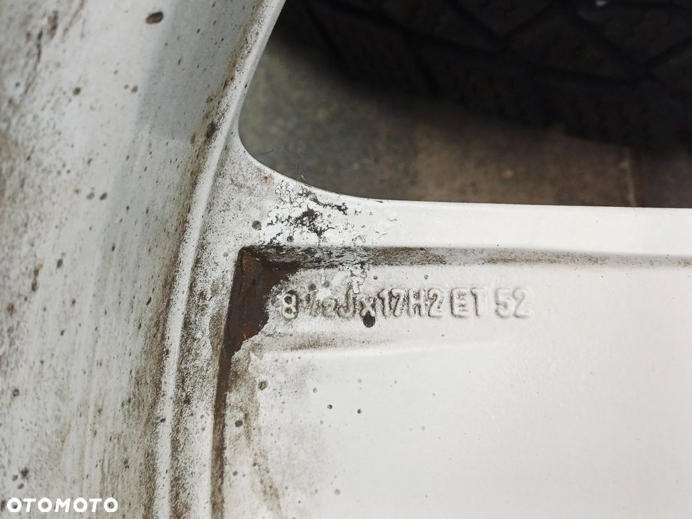 FELGI Z OPONAMI KOŁA ALUMINIOWE MERCEDES ML W163 R17 5X112 ET52 66,6 mm A1634013902 OPONY PETLAS EXPLERO 225/65 R17 2023r ZIMA NR26 - 12