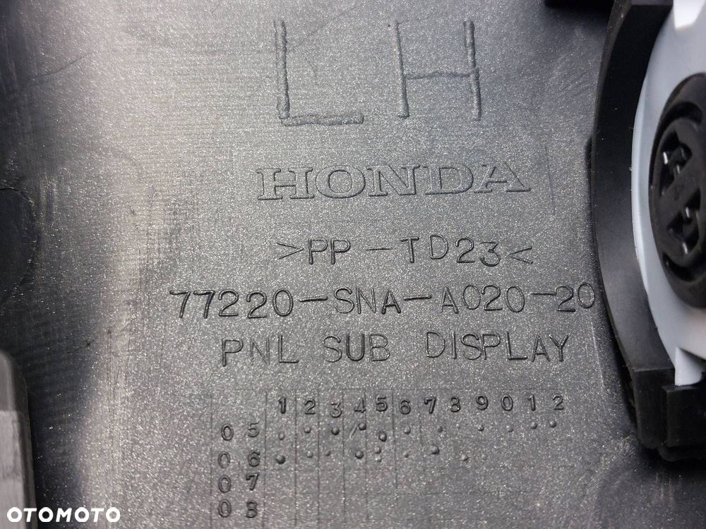 RAMKA LICZNIKA  HONDA CIVIC VIII SEDAN 77220-SNA-A020-20 - 4