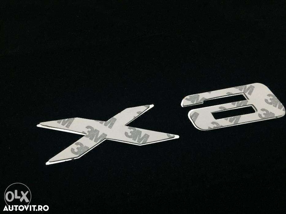 Emblema BMW X6 ABS spate - 2