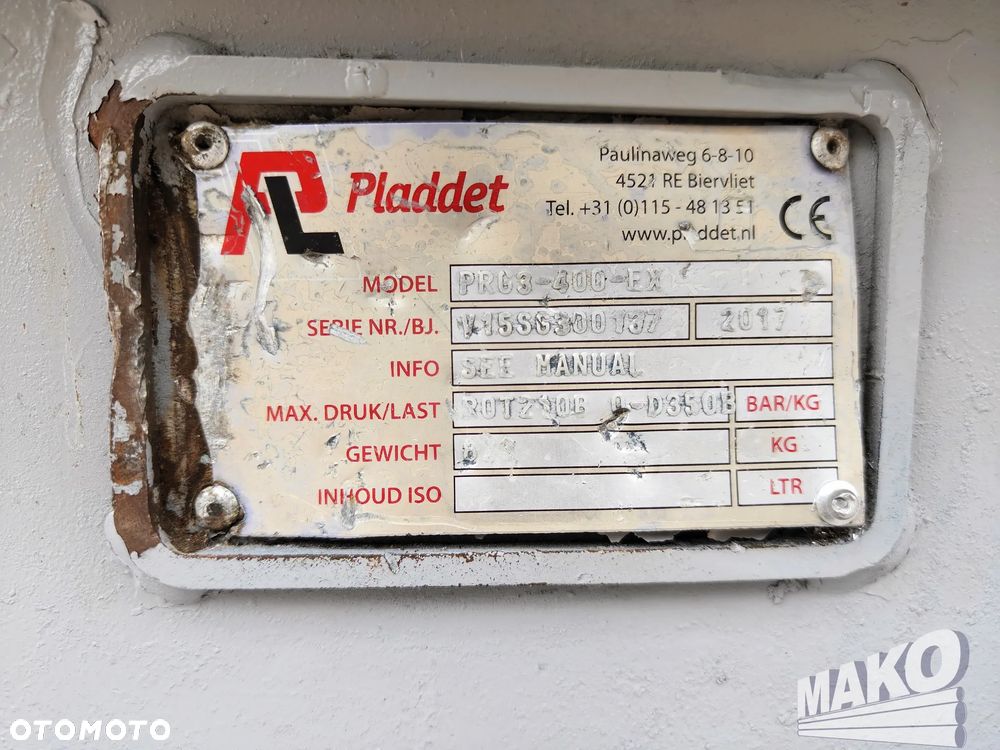 Chwytak sortujący wyburzeniowy Pladdet PRG3-400 873kg - 9