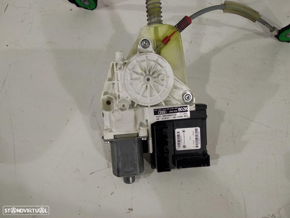 ELEVADOR DE VIDRO FRONTAL DIREITO AUDI A3 2004 -8P0959802K - 5