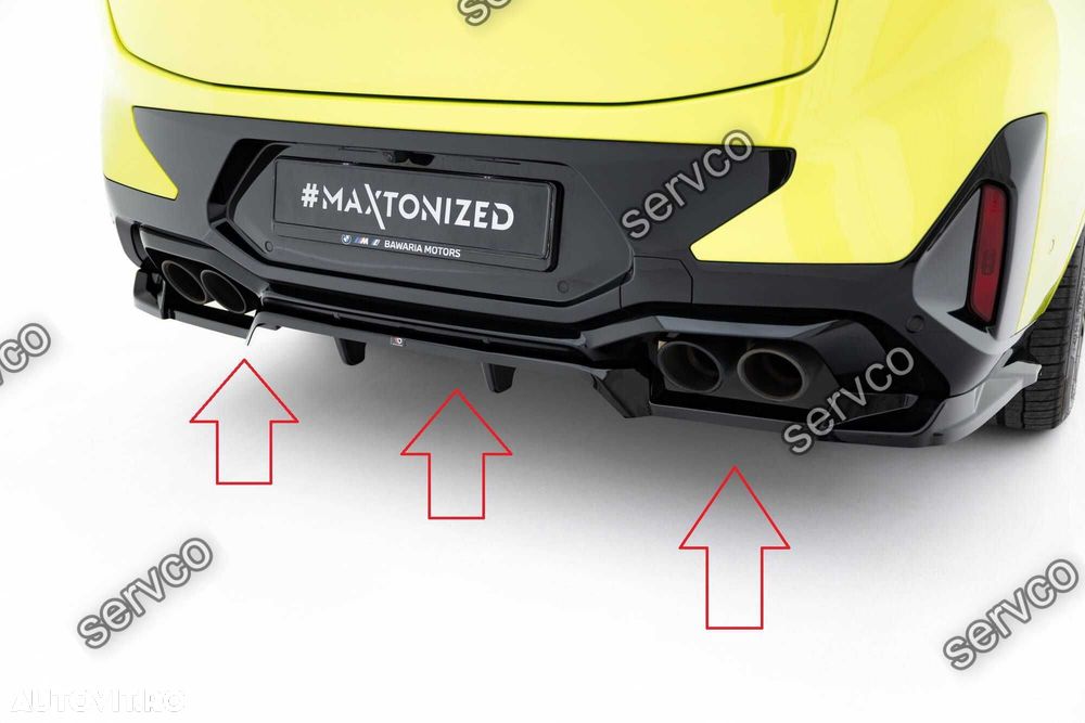 Prelungire bara spate Bmw X4M F98 Facelift 2021- v2 - Maxton Design - 2