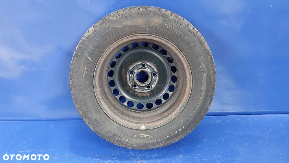felga stalowa koło zapasowe vw passat b5 15'' 5x112 et37 6j 3b0601027d - 7