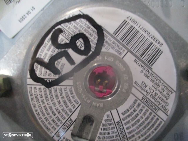 Kit Airbags 6Q0880204E  6L0880201D  6Q0909605R  SEAT IBIZA 6L 2003 1.4TDI 75CV 3P PRETO SEM TABLIER - 10