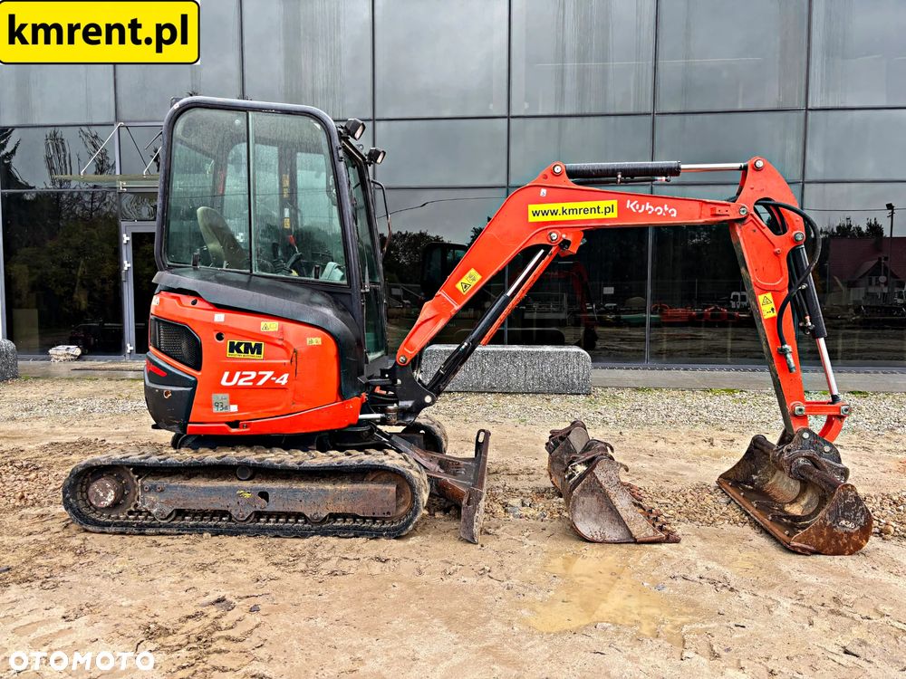 Kubota U27-4 MINI-KOPARKA 2019R. | JCB 8025 8030 CAT 302.5 302.4 303 KUBOTA U 27 - 3