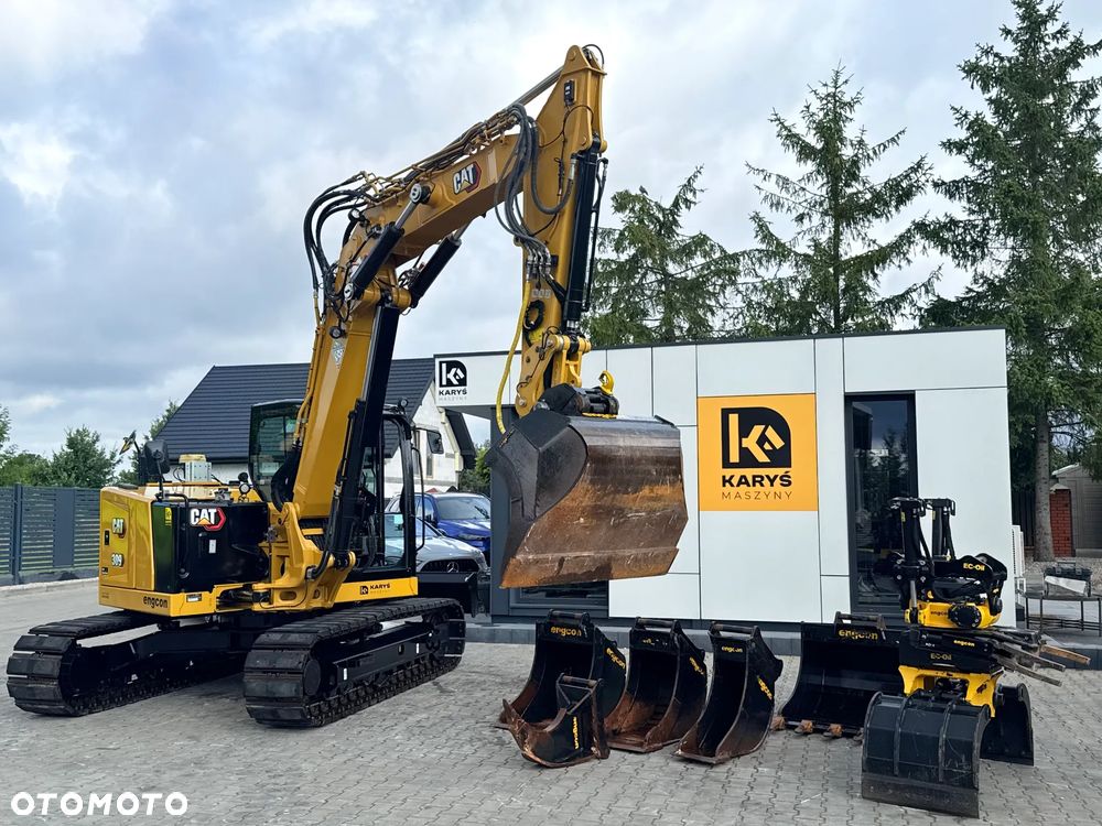 Caterpillar CAT 309 CR | 2024 | HIGH FLOW | ENGCON EC-OIL | CENTRALNE SMAROWANIE — wyjątkowa konfiguracja - 9