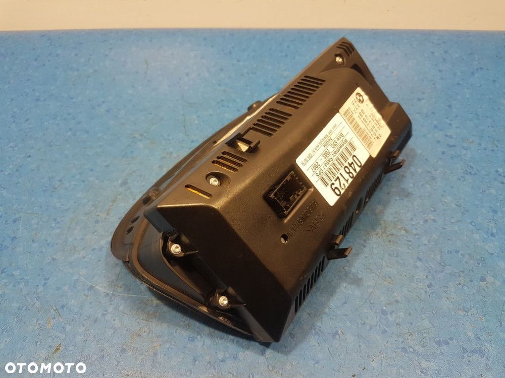BMW 6 E63 WYŚWIETLACZ RADIA / GPS 6989395 - 10