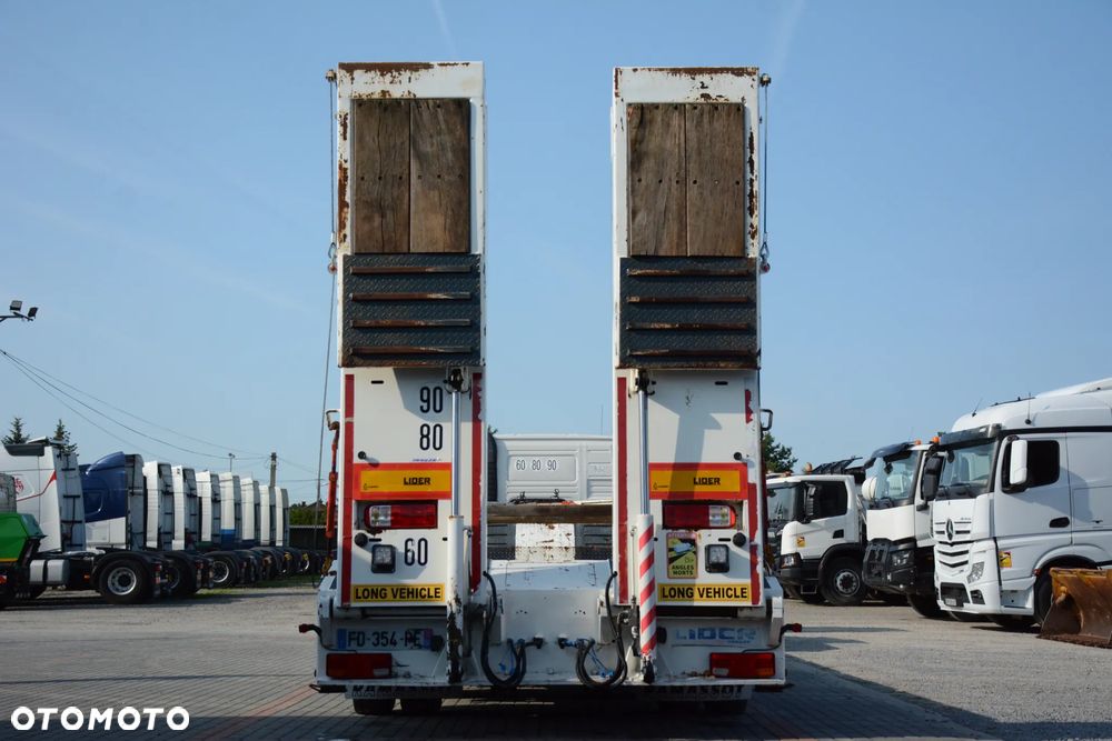 LIDER Trailers LWBD3A / 2019 r / Rozciągana 6m / 3 osie / Podnoszona oś - 9