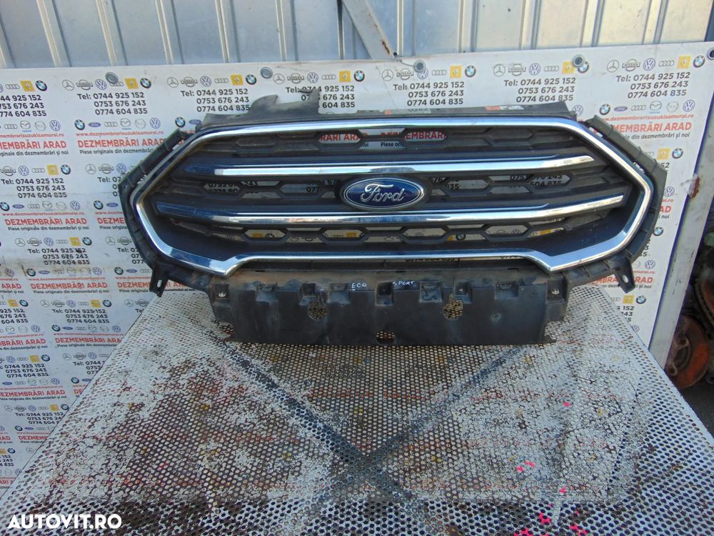 Grila fata Ford Ecosport facelift grila radiator cu emblema ford ecosport - 1