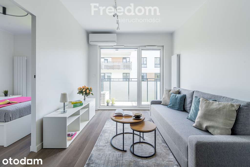 Nowe, 2 pokoje (36 m²) Koprowskiego, balkon, garaż