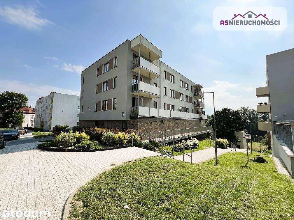 Umeblowane, 2 pokojowe, duży balkon, miejsce postojowe