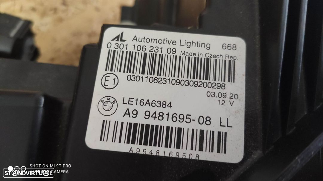 farol esquerdo full Led BMW série 3 G20 - 3