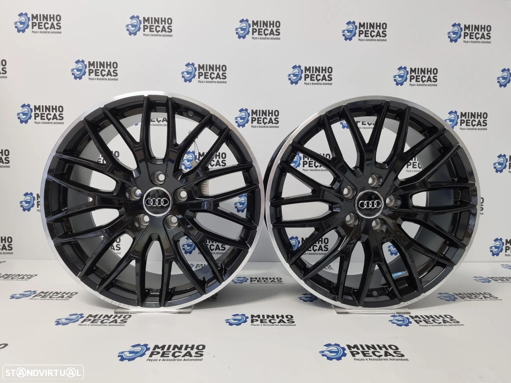 Jantes Audi A4 B9 em 18 Preto Brilho - 1