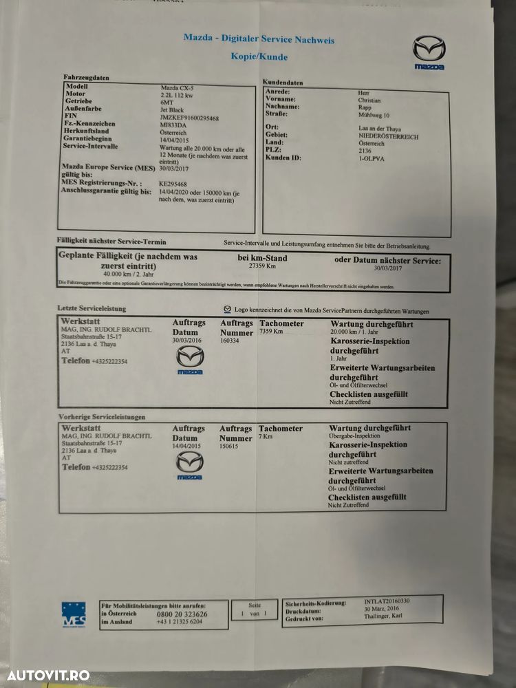 Mazda CX-5 2.2 SKYACTIV-D Sendo - 30