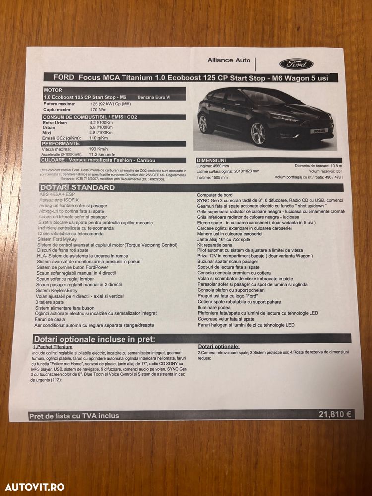 Ford Focus 1.0 EcoBoost Titanium - 6