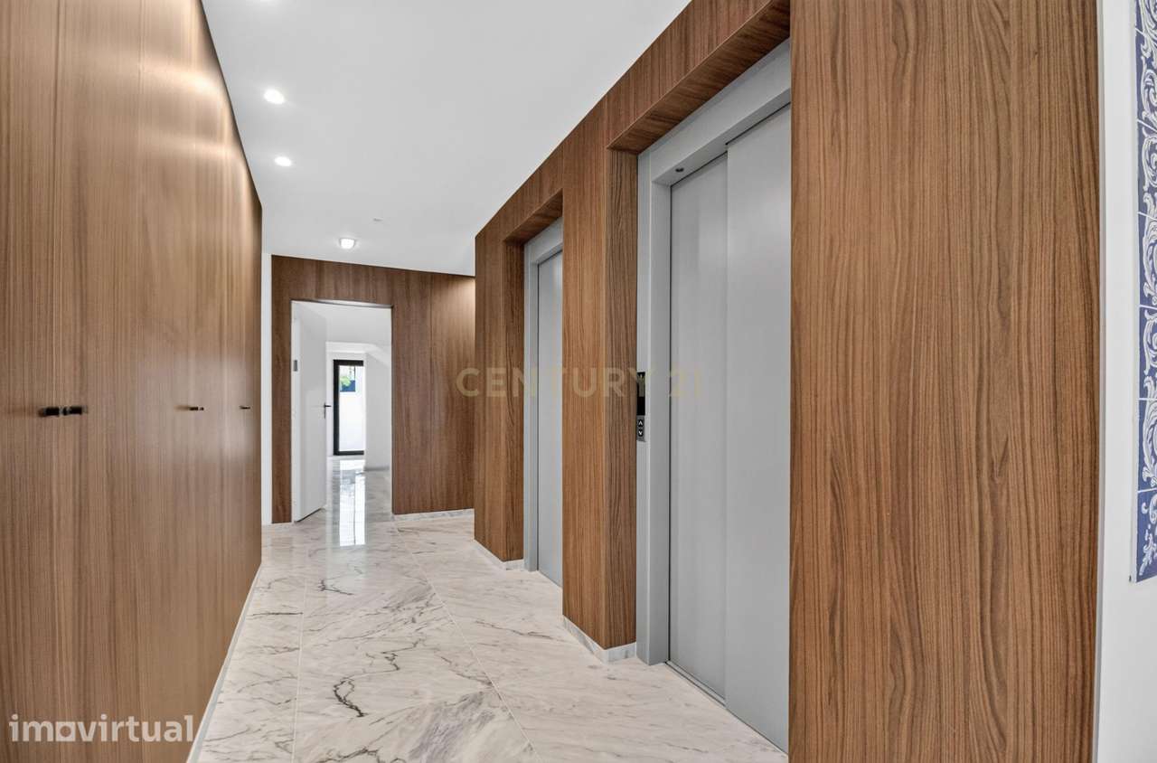 Apartamento T0 Novo com Terraço | Edifício das Torneiras – Centro de B - Grande imagem: 5/27