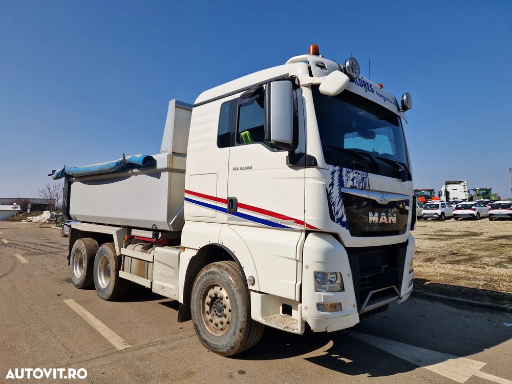 MAN TGX 33.560 AUTOMAT 560 CP BASCULANTA  6x4 - 1