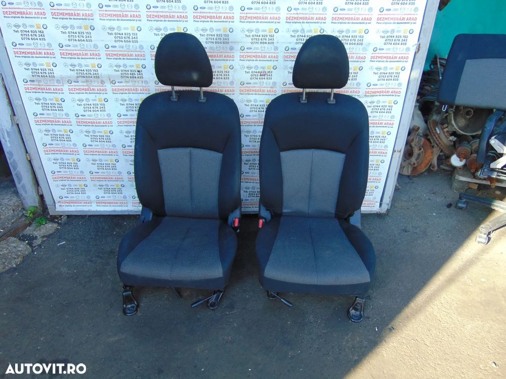 Scaune fata Mitsubishi l200 model dupa 2015 scaun sofer pasager stanga dreapta fiat fullback - 1