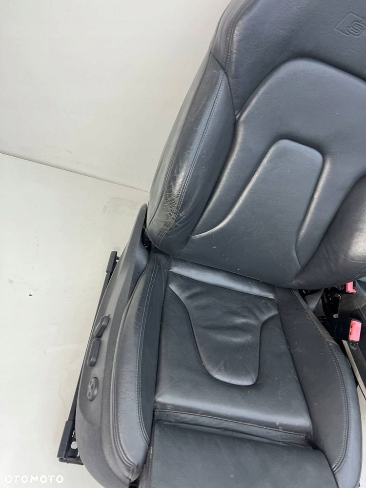 Komptel foteli z boczkami coupe s-line ELEKTRYCZNE Audi A5 8T 8F GRZANE - 8