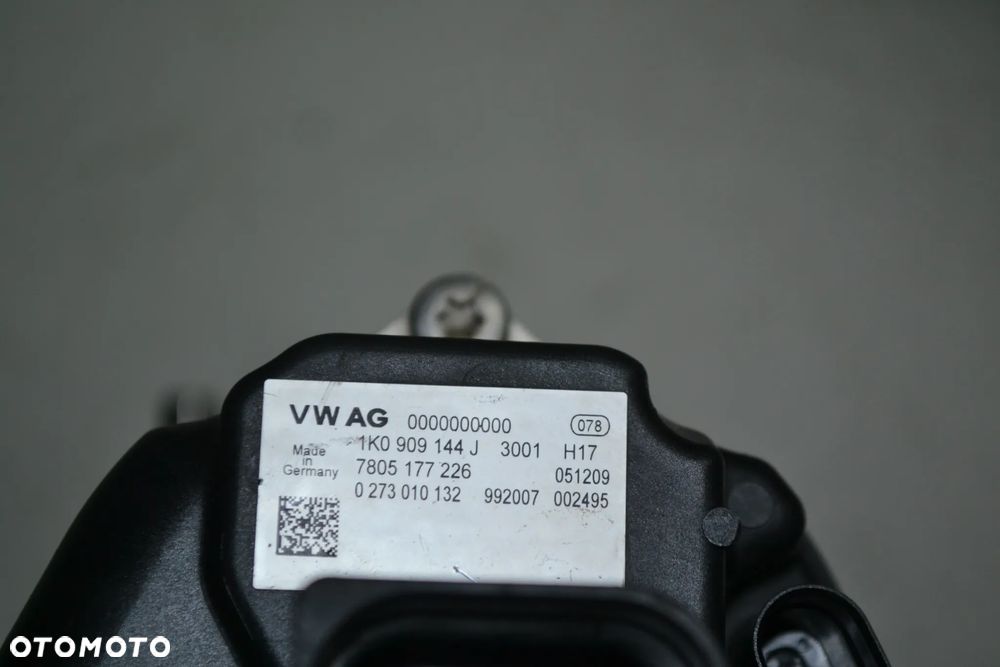 VW AUDI SEAT SKODA SILNIK MAGLOWNICY PRZEKŁADNI KIEROWNICZEJ ORYGINAŁ 1K0909144J - 4