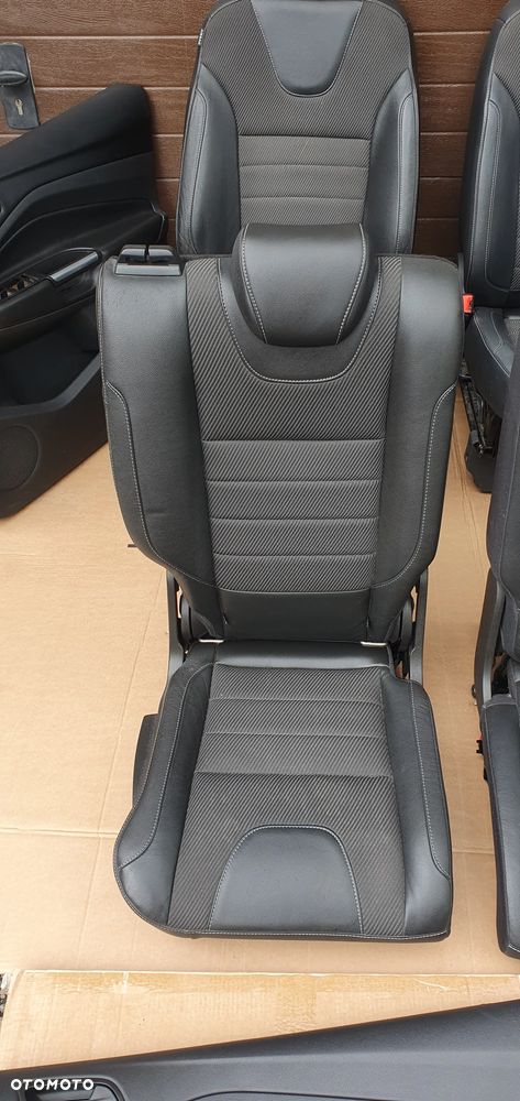 Fotele kanapa boczki komplet półskóra Ford Kuga II MK2 - 13