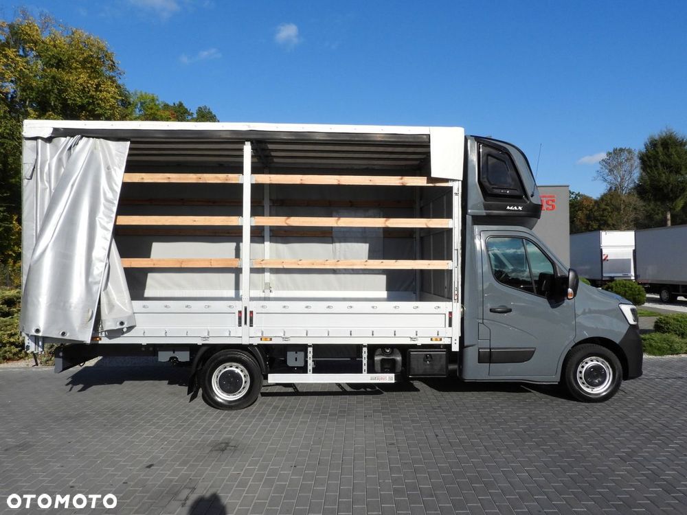 Renault MASTER PLANDEKA 10 PALET WEBASTO TEMPOMAT LEDY PNEUMATYKA KLIMATYZACJA  165KM - 9