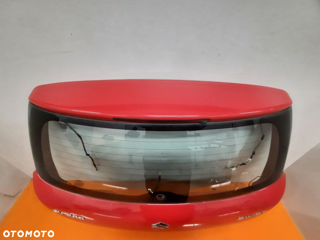 SUZUKI SWIFT IV MK6 04-10 KLAPA BAGAŻNIKA  TYŁ ZCF - 11
