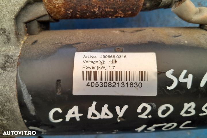 Electromotor 2.0 BSX  4053082131830  4396660316 MX1253 Volkswagen VW - 2