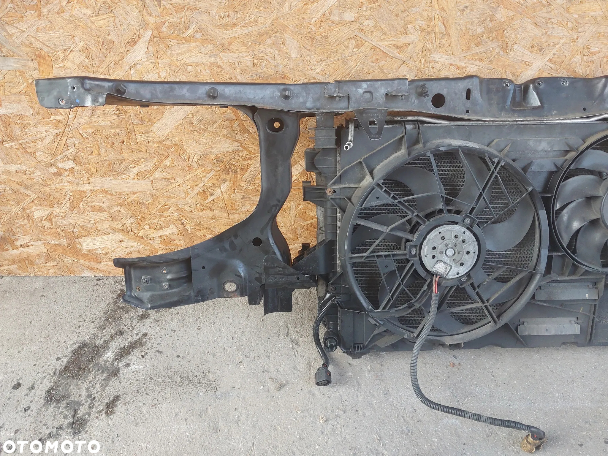 Pas Przedni Chłodnica Wody Klimy Wentylatory Vw Transporter T5 2.5 TDI 7H0121201CN - 9