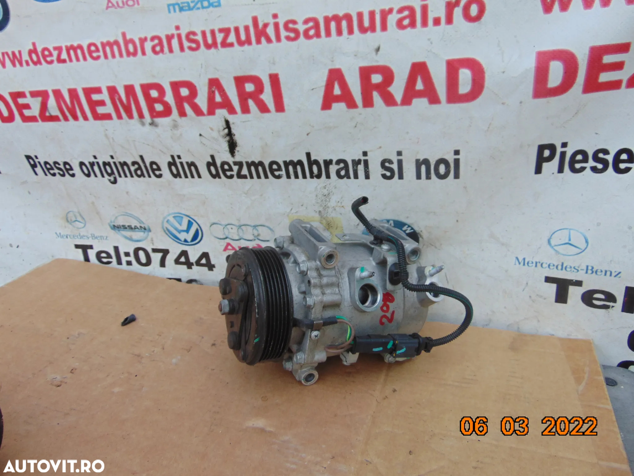 Compresor clima Opel Crossland grandland corsa F Mokka 1.2 1.4 peugeot 2008 2007 3008 208 308 partn - 4