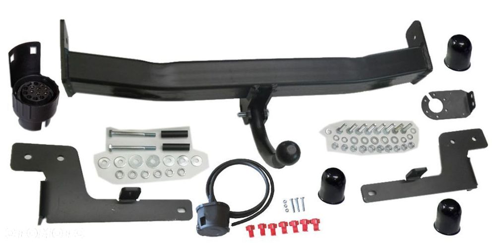 HAK HOLOWNICZY + WIĄZKA + GNIAZDO 7PIN RENAULT LAGUNA 2 II HATCHBACK + HTB + KOMBI + 5D od2001 - 3