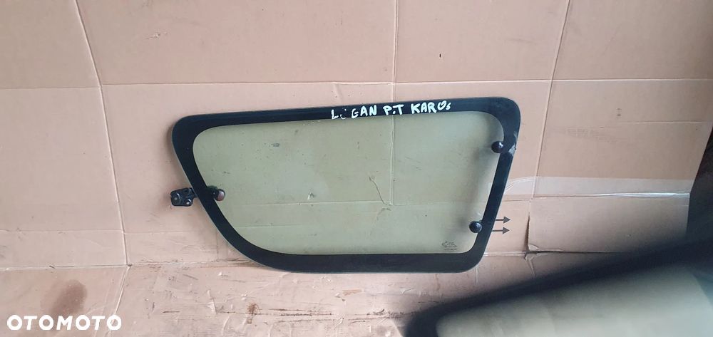 Szyba uchylna prawy tył tylna prawa Dacia Logan AS2 07r - 1