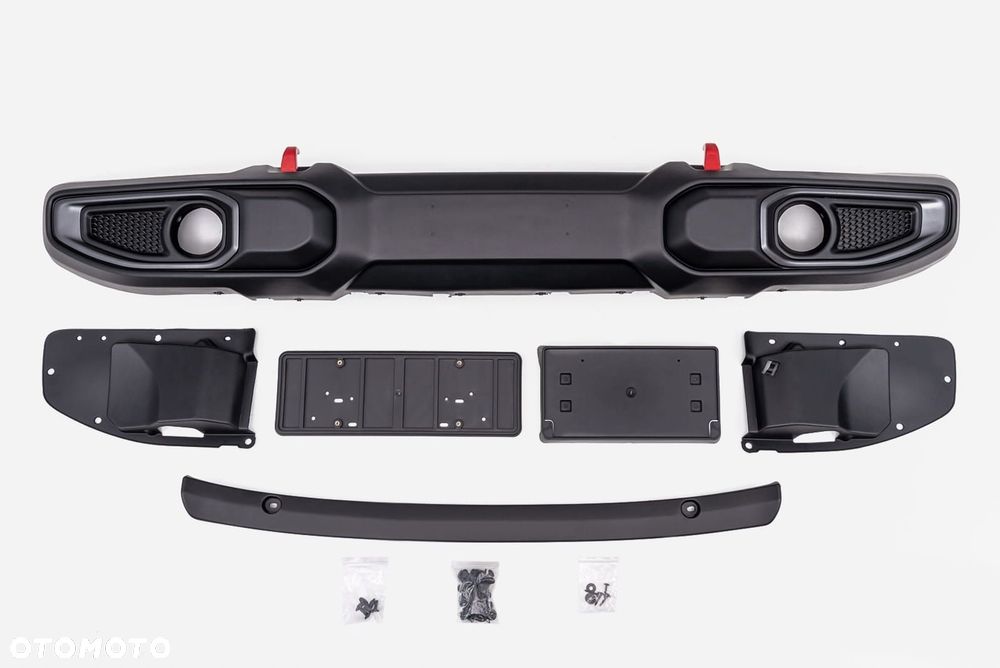 zderzak przedni plastikowy rubicon bez pdc 6bu44rxf jeep gladiator jt 2018+ - 5
