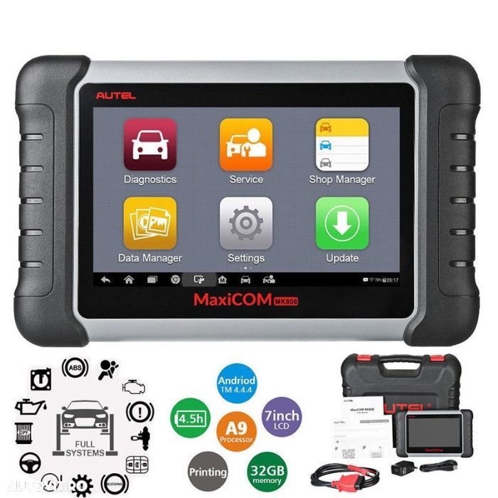Tester auto multimarca profesional Autel MaxiCOM MK808S OBD2 - 1