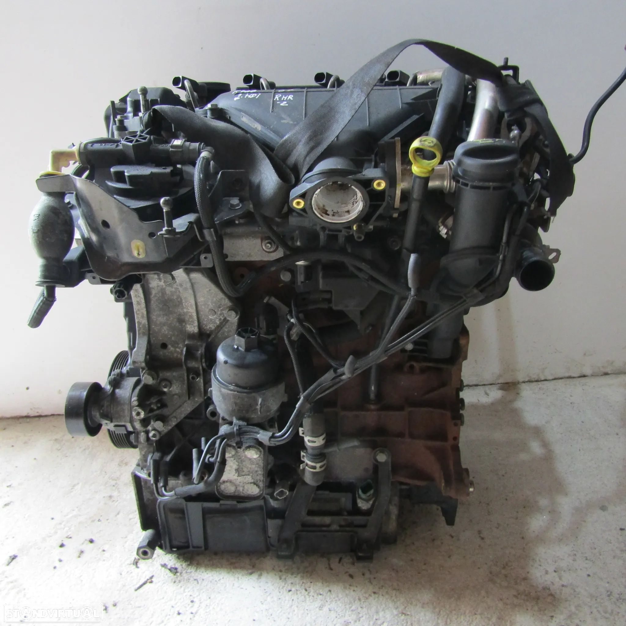 Motor Peugeot 2.0 hdi com referencia RHR - 1