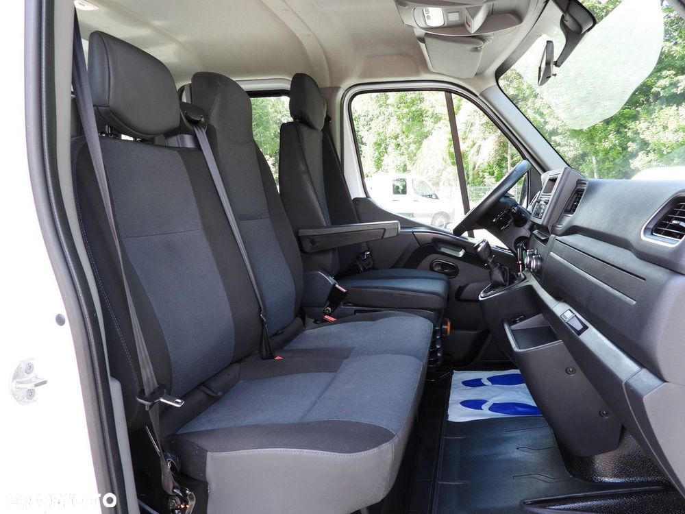 Renault MASTER SKRZYNIA PODWÓJNA KABINA DOKA 7 MIEJSC LEDY KLIMATYZACJA  135KM - 33