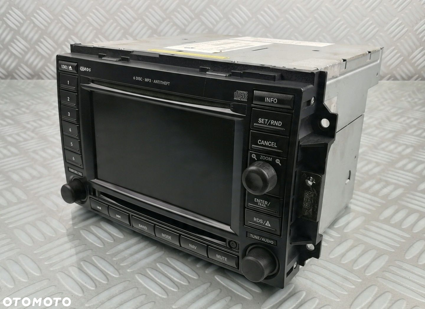 P05091508AF radio fabryczne nawigacja JEEP GRAND CHEROKEE WK 2005-2010 EURO - 2