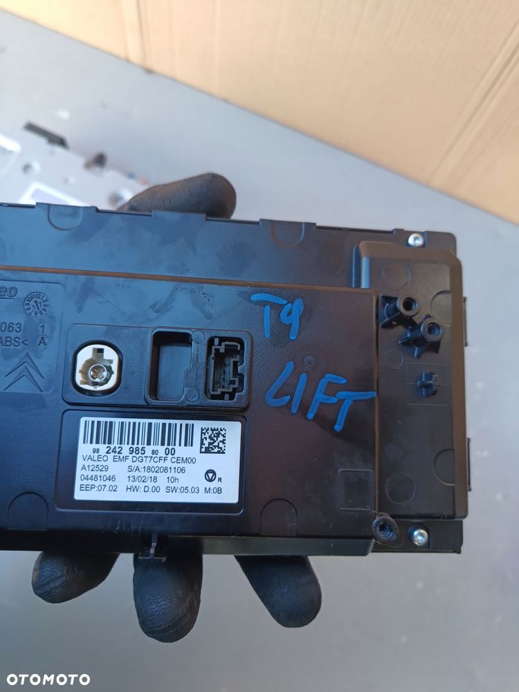 peugeot 308 lift citroen grandland radio nawigacja wyświetlacz 9821908980 - 3