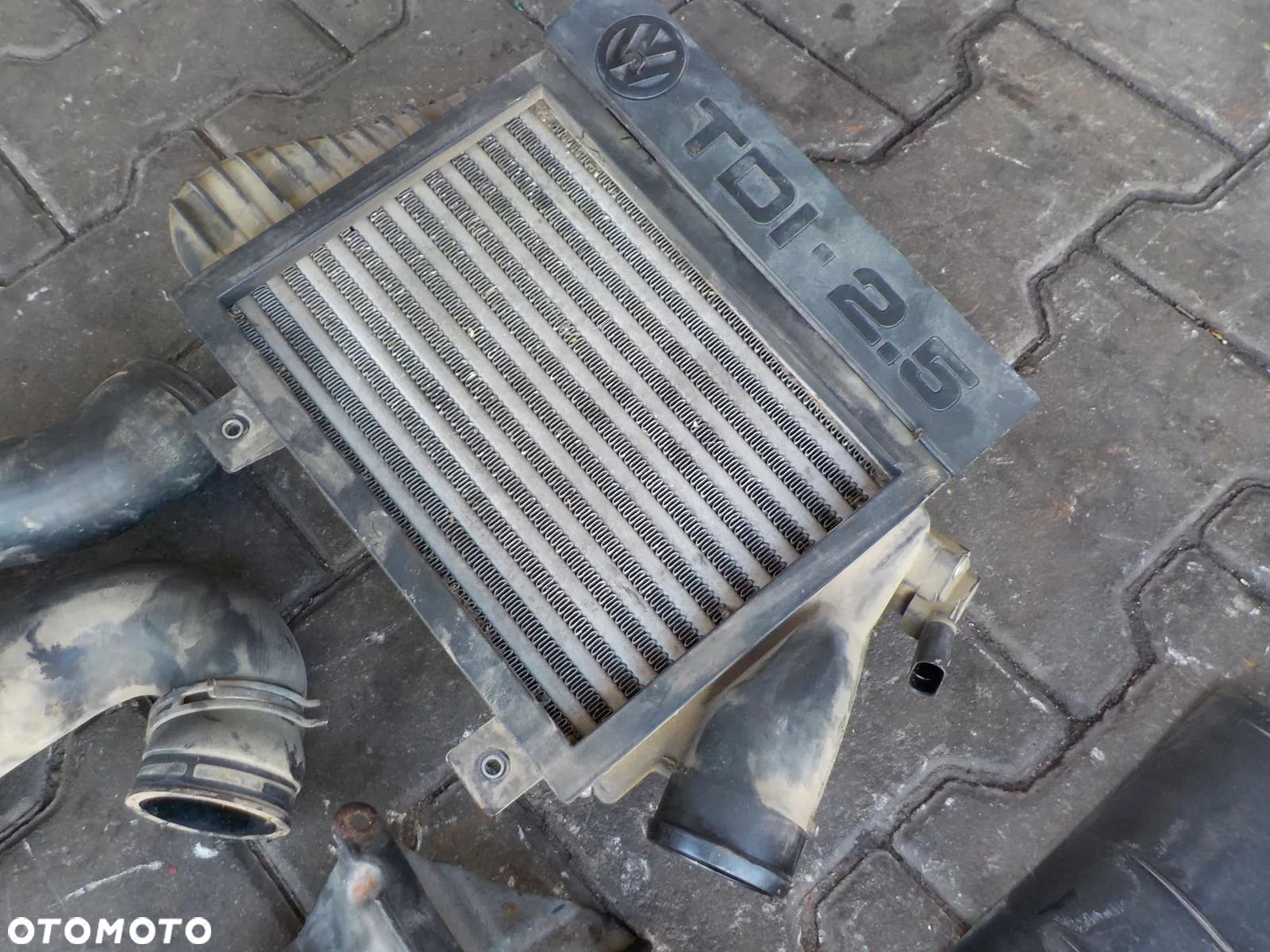 VW T4 2.5 TDI 102KM INTERCOOLER KOMPLET 4-PIN - 2