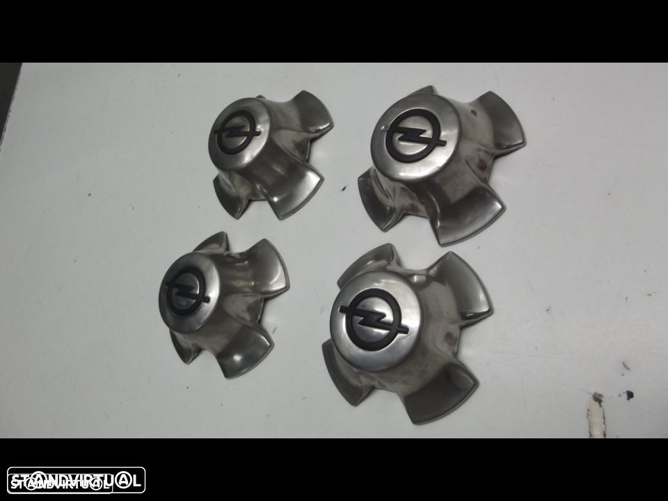 opel antigo tampoes em inox em otimo estado - 2
