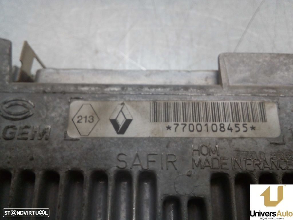 CENTRALINA MOTOR UCE RENAULT CLIO I 1991 -7700108455 - 4