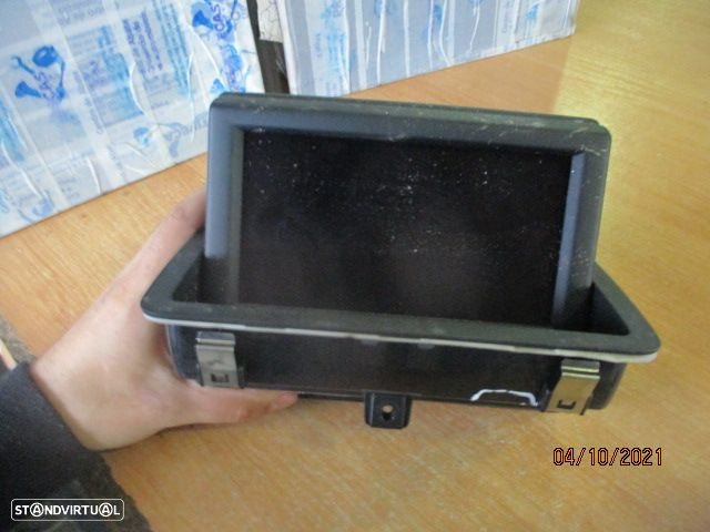 Display Relogio 8X0857273B AUDI A1 2013 AUDI A1 SPORTBACK 8X FASE 2  2017 1.6TDI 115CV 5P PRETO - 5