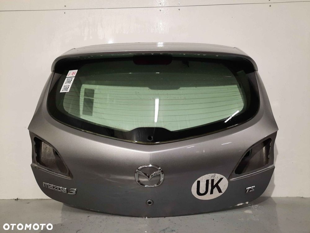 } KLAPA TYŁ TYLNA BAGAŻNIKA MAZDA 3 III BL 2 Gen. 38P SZARY 5D 5 DRZWI HB - 5