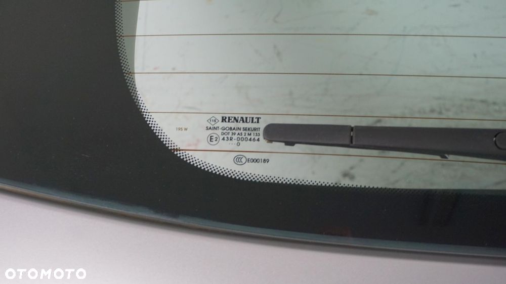 KLAPA TYŁ TYLNA TYLNIA SZYBA RENAULT GRAND SCENIC III 3 09-13 TED69 2009- - 5